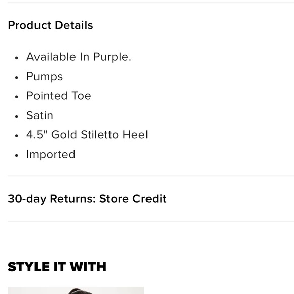 Fashion Nova-Never Simple Pumps (purple) - Picture 6 of 7